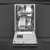 Smeg Slim Integrated Dishwasher